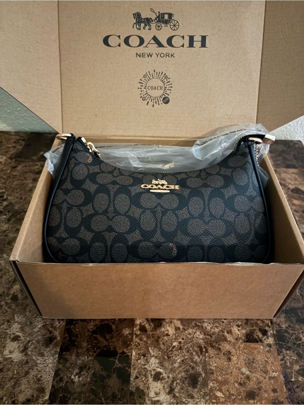 Brown Teri Coach bag